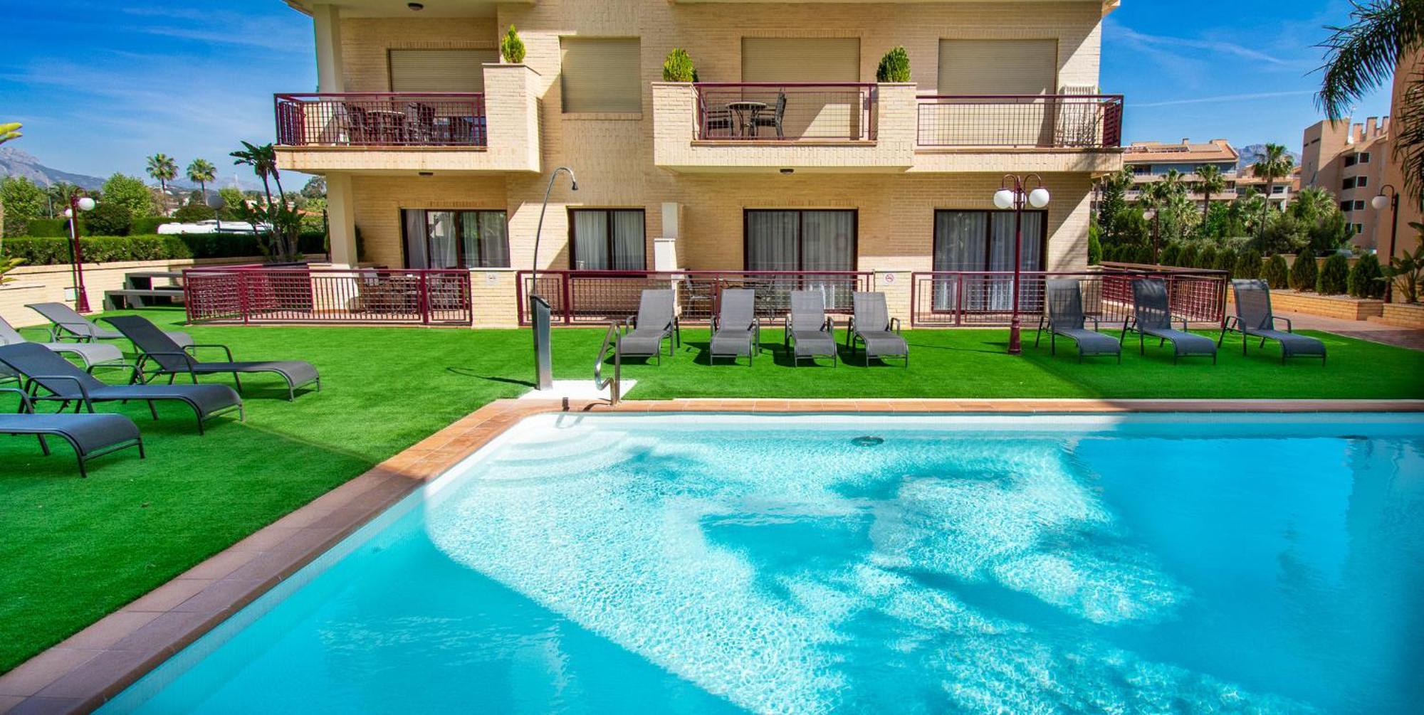 Apartamentos Albir Confort - Avenida 1 dorm El Albir Luaran gambar