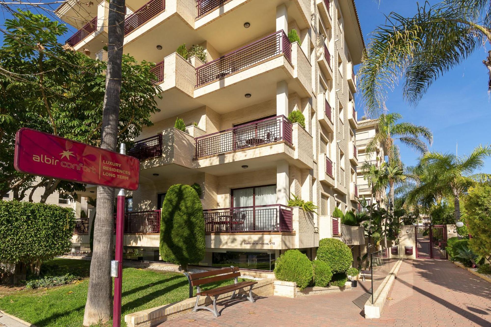 Apartamentos Albir Confort - Avenida 1 dorm El Albir Luaran gambar